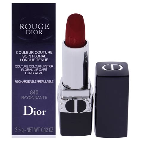 dior 840 rayonnante velvet|christian dior red color.